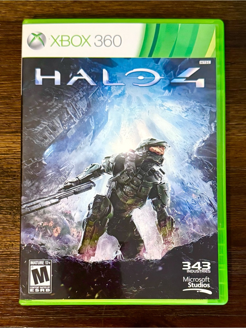 Halo 4 Xbox 360 with Bonus Disc SUMMER DEAL Retro Video Game CRT Vintage